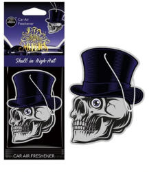 Aroma Car Odorizant AROMA CAR MUERTOS Skull in Hat Black Oud - A10380 (A10380)