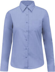 Kariban Vintage JESSICA K549 / Cămașă cu mânecă lungă pentru femei - cer strălucitor 4XL (20K54921214)