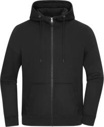 Daiber 8043 / Hanorac unisex cu fermoar - negru XXS (02804300219)