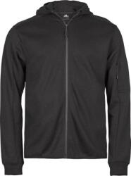 TEE JAYS TJ5706 ATHLETIC / Hanorac bărbătesc cu fermoar - negru XXXL (18570600213)