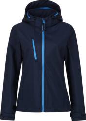 Regatta Professional VENTURER TRA 702 / Jachetă softshell cu 3 straturi și glugă pentru femei - bleumarin/albastru francez S (36A702zs22c)