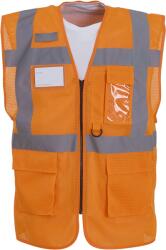 Yoko Vestă de siguranță YOKO HI-VIS HVW820 / Plasă - HV portocaliu M (79W820zv902)