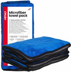 AMiO Set prosoape de uscare microfibra 800gsm 60x90cm 3 buc AMiO-04487 (04487)