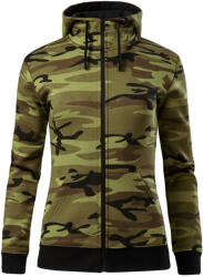 MALFINI, a. s MALFINI CAMO ZIPPER C20 / Hanorac camuflaj damă - verde camuflaj XXL (C203417)