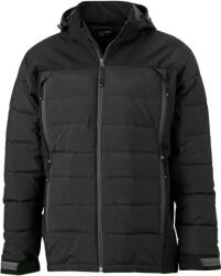 Daiber JN 1050 / Jachetă hibridă outdoor pentru bărbați - neagră S (02105000201)
