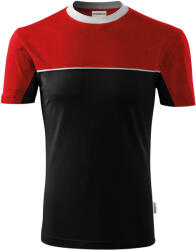 MALFINI, a. s RIMECK COLORMIX 109 / Tricou multicolor - negru/roșu S (1090113)
