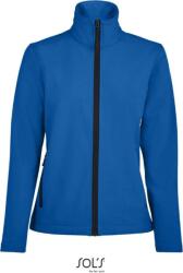 SOL´S RACE / Jachetă softshell cu 2 straturi pentru femei - albastru regal L (25119445003)