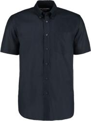 Kustom Kit KK 350 / Cămașă Oxford cu mânecă scurtă pentru bărbați - bleumarin francez XXL/XXXL (43350X290jm)