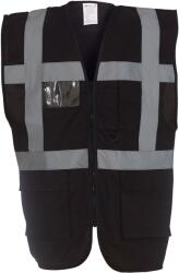 Yoko Vestă YOKO HI-VIS HVW801 / Multifuncțională - neagră XXXL (79W80100213)