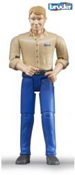 BRUDER BRUDER 60006 BWORLD / Bărbat, pantaloni albaștri (BR 60006) Figurina