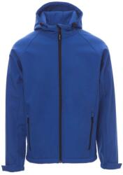 PAYPER GALE 001044-0355 / Jachetă softshell bărbătească cu glugă - albastru regal M (001044035509000M)