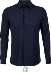 Neoblu 3198 BALTHAZAR MEN / Cămașă bărbătească cu mânecă lungă - albastru noapte M (24319804602)