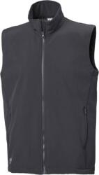 Helly Hansen MANCHESTER 74086 / Vestă softshell bărbătească cu 3 straturi - abanos XL (594086ain04)