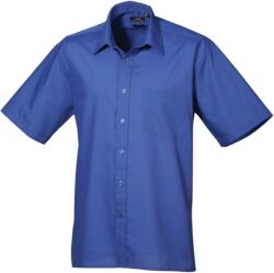 Premier PR 202 / Cămașă bărbătească cu mânecă scurtă din poplin - regal 48 (3902020500r)