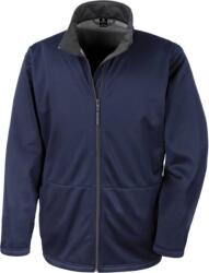 RESULT R 209M / Jachetă softshell bărbătească cu 3 straturi - bleumarin XS (30209M00300)