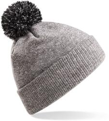 Beechfield Căciulă BEECHFIELD B 450 SNOWSTAR / Căciulă - gri melanj/negru Universal (530450r4199)