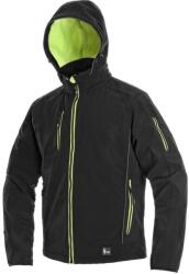 CANIS SAFETY a. s CXS DURHAM / Jachetă softshell bărbătească - negru/galben XXL (123007280296)