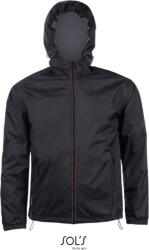 SOL´S SOL'S SKATE / Geacă de vânt unisex căptușită - negru/gri închis XS (25117181000)