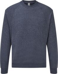 Fruit of the Loom CLASSIC RAGLAN SWEAT / Hanorac bărbătesc cu mâneci raglan - detalii denim închis XXL (162216t4105)