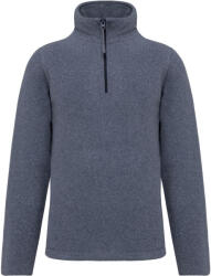 Kariban Vintage ENZO K912/ Hanorac bărbătesc din fleece - bleumarin francez heather S (20K912r5901)