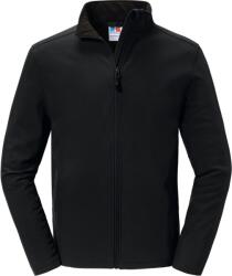 Russell Athletic 420M / Jachetă softshell bărbătească cu 2 straturi - neagră S (10420M00201)