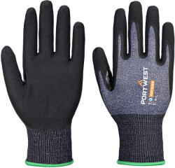 Portwest SG GRIP15 ECO NITRILE AP18 / Mănuși rezistente la tăiere, nivel C, pachet de 12 bucăți - albastru/negru M (AP18B8RM)