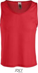 SOL'S Tricou SOL'S ANFIELD / Tricou distinctiv de antrenament - roșu M (25021000402)