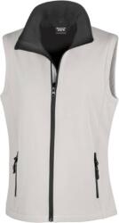 RESULT R 232F / Vestă softshell cu 2 straturi pentru femei - alb/negru M (30232F91002)