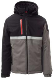 PAYPER WISE PAD S00096-0489 / Jachetă softshell de iarnă pentru bărbați - fumuriu/negru XXL (S00096048913010XXL)