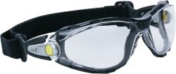 Delta Plus DELTA PACAYA CLEAR STRAP LYVIZ / Ochelari de protecție cu inserție detașabilă, vizieră și strat oleohidrofob - transparenți, reglabili (PACAYLVSTIN)