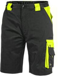 CANIS SAFETY a. s CXS SIRIUS BRIGHTON / Pantaloni scurți bărbătești - negru/galben 48 (106000180248)