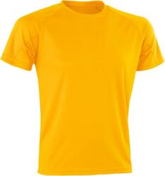 Spiro S 287X AIRCOOL / Tricou sport unisex - auriu XXXL (29287X21013)