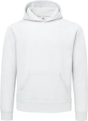 Fruit of the Loom SUPERCOTTON HANORAC CU GLUNĂ / Hanorac bărbătesc - alb XL (16278000104)