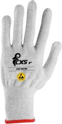 CXS Mănuși antistatice ESD CXS KALIRI / cu ținte din PVC - gri 8 (367018200008)