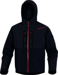 Delta Plus DELTA HORTEN2 LIGHT / Jachetă softshell ușoară pentru bărbați - negru/roșu M (HOR2LNRTM)