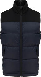 Kariban Vintage K6162 / Vestă matlasată - bleumarin/negru XS (20616236100)