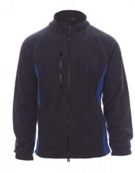 PAYPER ASPEN+ 001004-0069 / Jachetă bărbătească din fleece bicolor - bleumarin/albastru regal 5XL (0010040069080175XL)