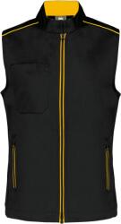 Wk Designed To Work WK CONCEPUTĂ PENTRU LUCRU WK 6149 / Vestă de damă din material rezistent - negru/galben XL (20614919704)
