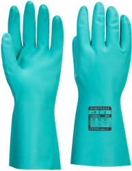 Portwest NITROSAFE PLUS A812 / Mănuși chimice din nitril - verde XS (A812GNRXS)