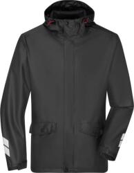 Daiber JN 1846 / Jachetă de ploaie de lucru unisex - neagră 6XL (02184600216)