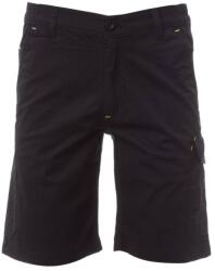 PAYPER SERVICE S00328-P055 / Pantaloni scurți elastici ripstop Bermuda - Negru 4XL (S00328P055140004XL)