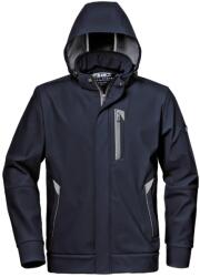 SIR SAFETY SYSTEM SPA Unipersonale SIR SAFETY SYSTEM REVOLUTION / Jachetă softshell bărbătească cu strat interior ultra-moale și bordură contrastantă - albastru L (PRAPOR387083)