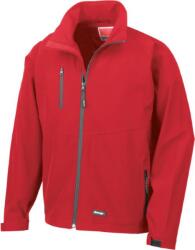 RESULT R 128M / Jachetă softshell bărbătească cu 2 straturi - roșie S (30128M00401)