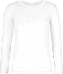 B&C be inspired B&C 190 LSL / Tricou cu mânecă lungă din bumbac gros pentru femei - alb XS (01008T00100)