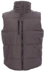 PAYPER DAYTONA 000876-0051 / Vestă izolată cu căptușeală din fleece în culoare contrastantă - fumuriu/negru 5XL (0008760051130105XL)