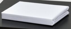 PROFOD HOTEL ATLAS GRÁDL COMFORT / Prodloužené bavlněné povlečení, proužek 4 mm, 140g/m2 - bílá 140x220 cm (prof_2428) Lenjerie de pat