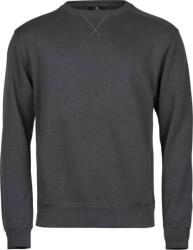 TEE JAYS TJ5504 INTERLOCK / Hanorac bărbătesc cu nervuri - gri închis XL (18550467004)