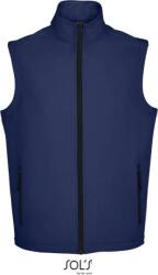 SOL´S RACE BW / Vestă softshell bărbătească cu 2 straturi - bleumarin francez S (25288729001)