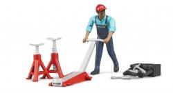 BRUDER BRUDER 62100 BWORLD / Mecanic cu unelte (BR 62100) Figurina