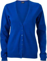 Daiber JN 660 / Cardigan de damă cu decolteu în V - albastru regal XL (02066005004)